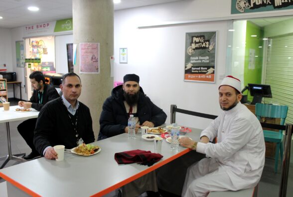 Sagheer Khaliq
Student Liaison and Attendance Adviser at Activate Learning with Imam Ebrahim and Sheikh Mohamed from Bracknell Islamic Cultural Society.